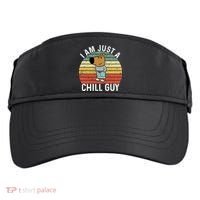 I Am Just A Chill Guy Chillguy Fun Meme Chillin Adult Drive Performance Visor thumb 0