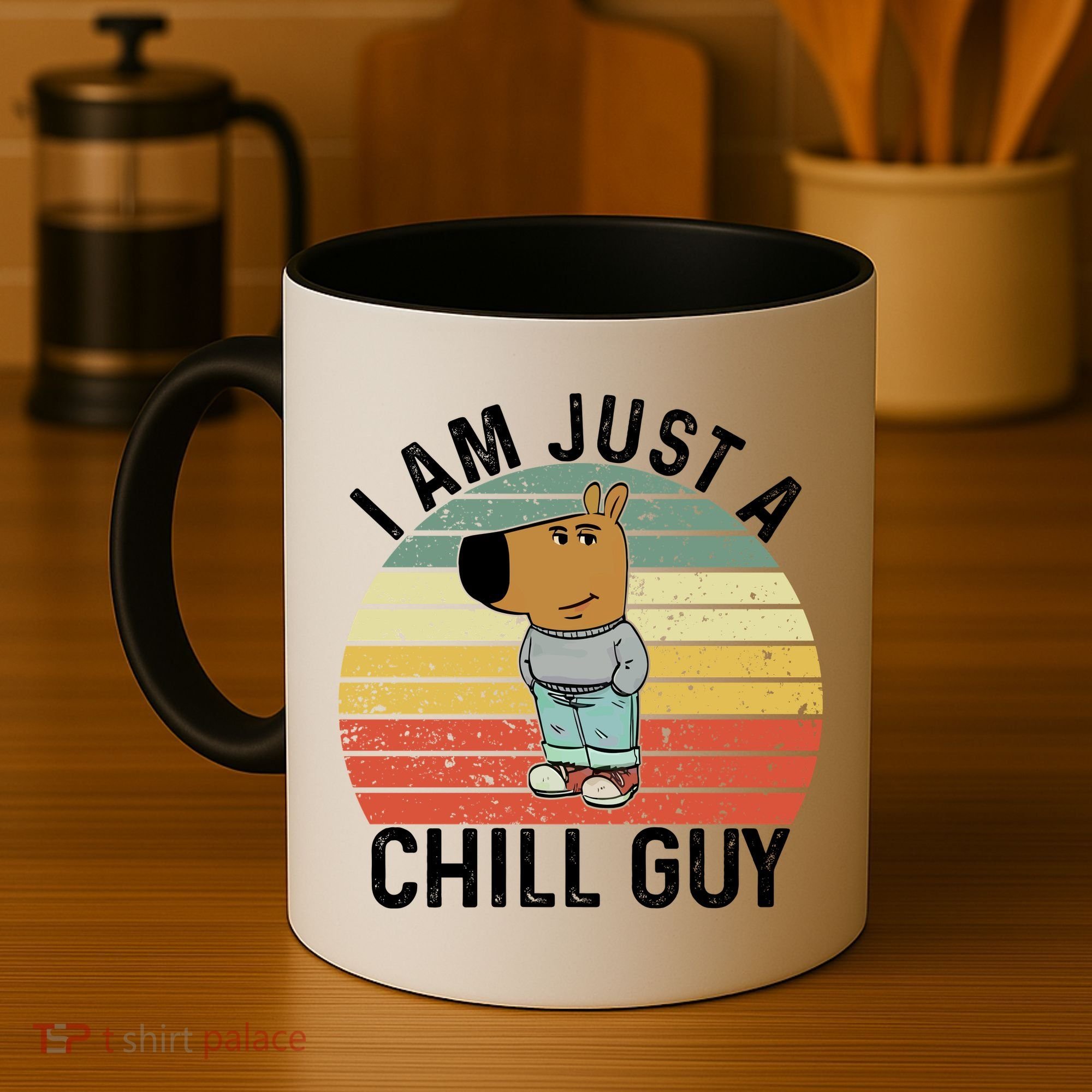 I Am Just A Chill Guy Chillguy Fun Meme Chillin Coffee Mug