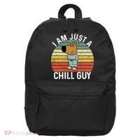I Am Just A Chill Guy Chillguy Fun Meme Chillin 16 in Basic Backpack thumb 0