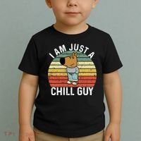 I Am Just A Chill Guy Chillguy Fun Meme Chillin Toddler T-Shirt thumb 2