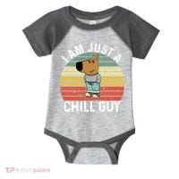 I Am Just A Chill Guy Chillguy Fun Meme Chillin Infant Baby Jersey Bodysuit thumb 0