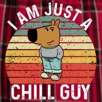 I Am Just A Chill Guy Chillguy Fun Meme Chillin Men's Flannel Plaid Pajama Pants thumb 2