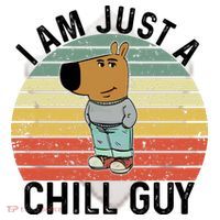 I Am Just A Chill Guy Chillguy Fun Meme Chillin Ceramic Ornament thumb 2