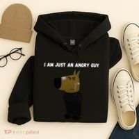 I Am Just An Angry Guy Meme Funny Hoodie thumb 4