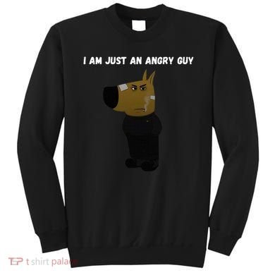 I Am Just An Angry Guy Meme Funny Sweatshirt
