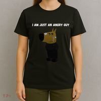 I Am Just An Angry Guy Meme Funny T-Shirt thumb 4