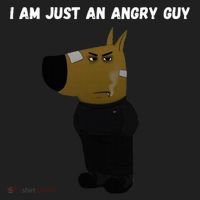 I Am Just An Angry Guy Meme Funny Beanie thumb 2