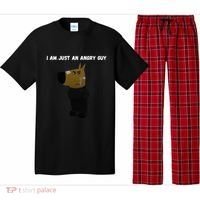 I Am Just An Angry Guy Meme Funny Pajama Set thumb 0