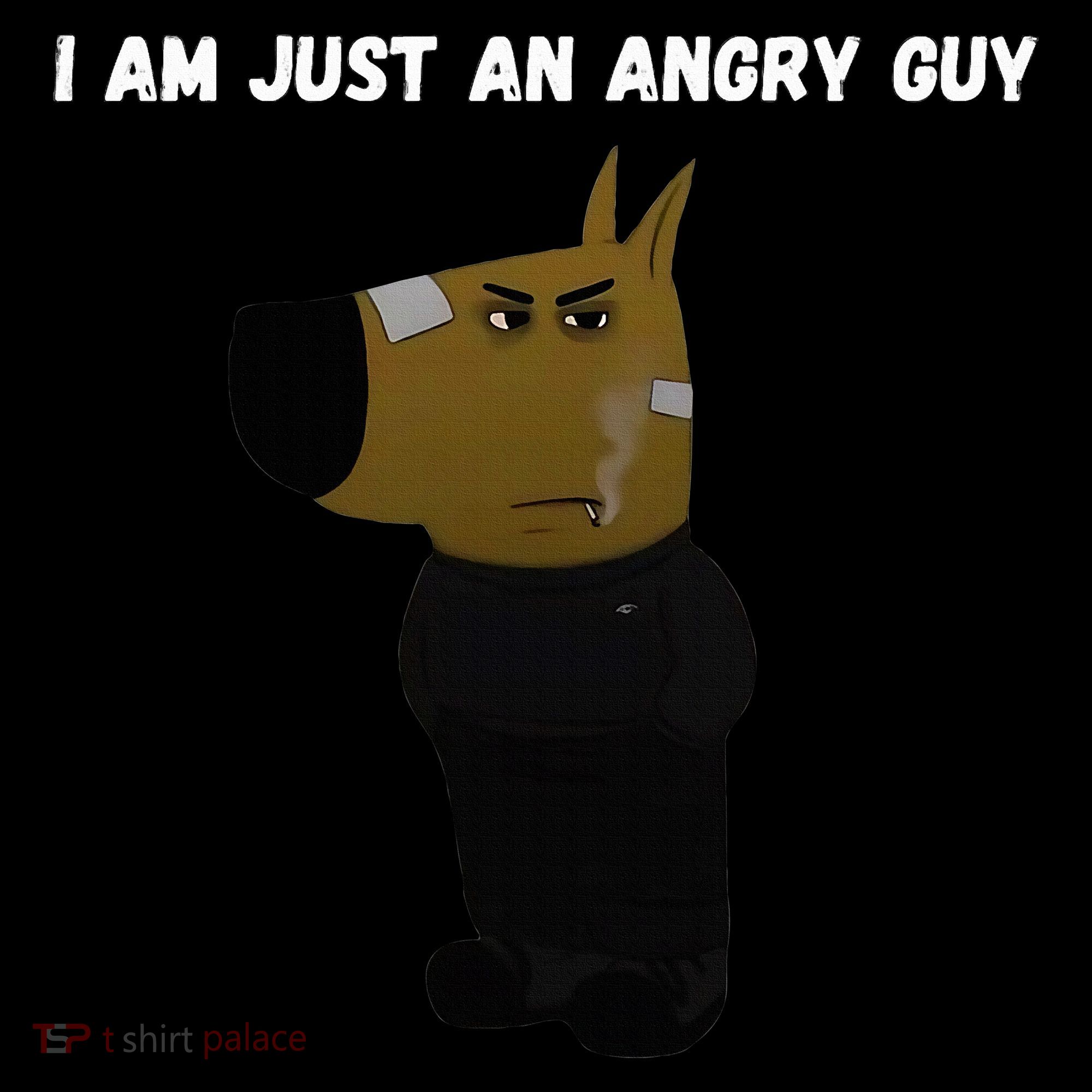 I Am Just An Angry Guy Meme Funny Ornament
