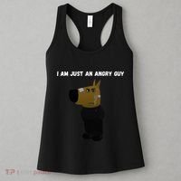 I Am Just An Angry Guy Meme Funny Women's Tank Top thumb 3