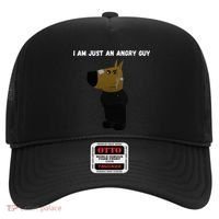 I Am Just An Angry Guy Meme Funny Hat thumb 0
