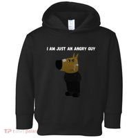 I Am Just An Angry Guy Meme Funny Toddler Hoodie thumb 0