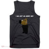 I Am Just An Angry Guy Meme Funny Tank Top thumb 0
