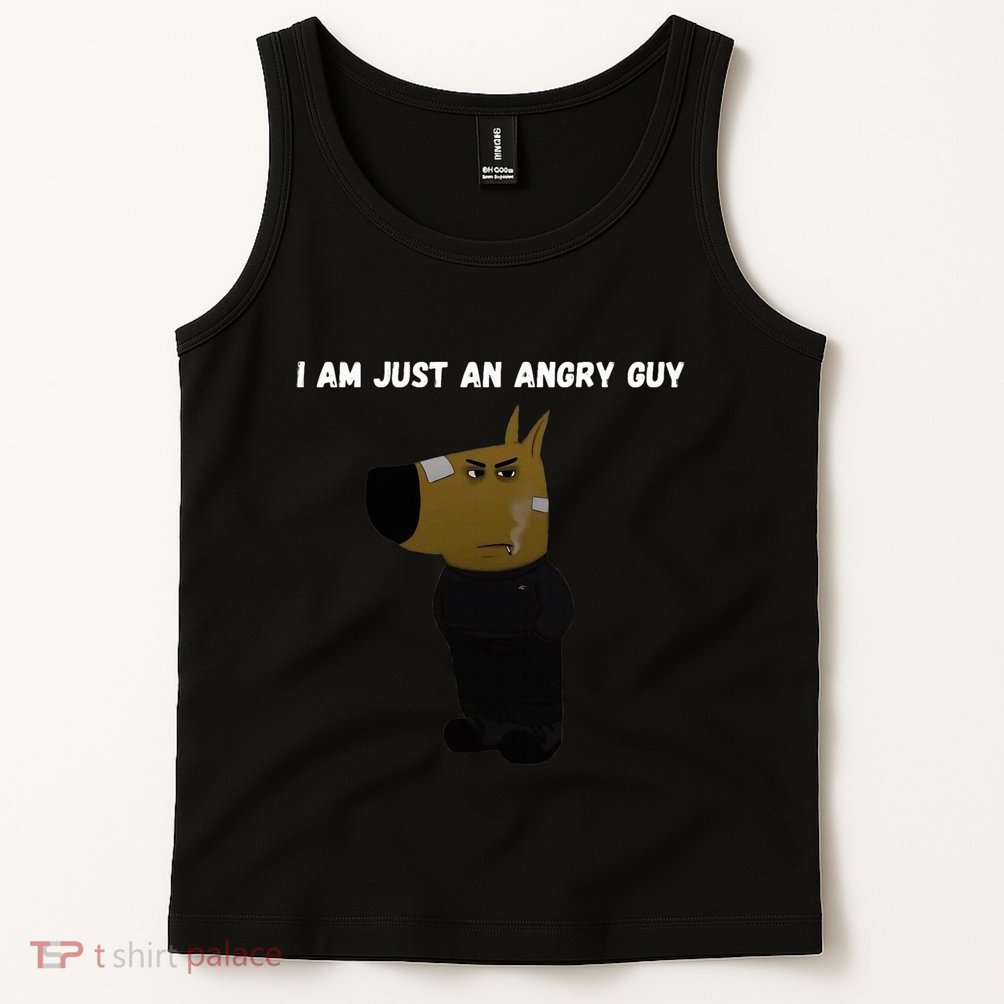 I Am Just An Angry Guy Meme Funny Tank Top