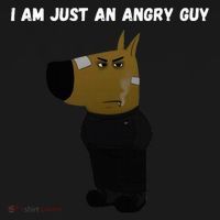 I Am Just An Angry Guy Meme Funny Visor thumb 3