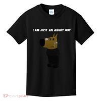 I Am Just An Angry Guy Meme Funny Kids T-Shirt thumb 0