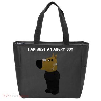I Am Just An Angry Guy Meme Funny Tote Bag