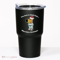 I Am Just A Chill Guy Who Likes Christmas Chillguy Funny Tumbler thumb 0