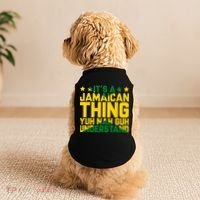 Its A Jamaican Thing Yuh Nah Guh Understand Jamaica Doggie Tank thumb 2