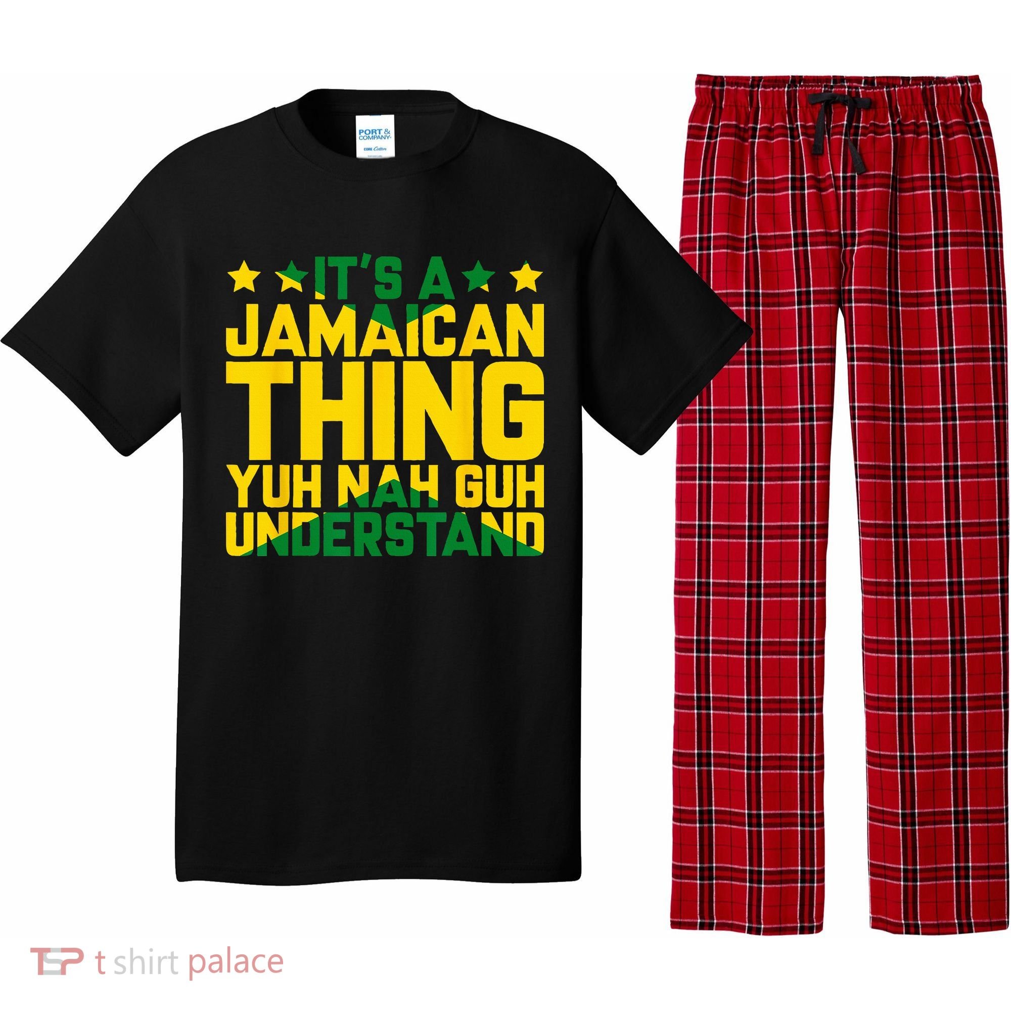 Its A Jamaican Thing Yuh Nah Guh Understand Jamaica Pajama Set