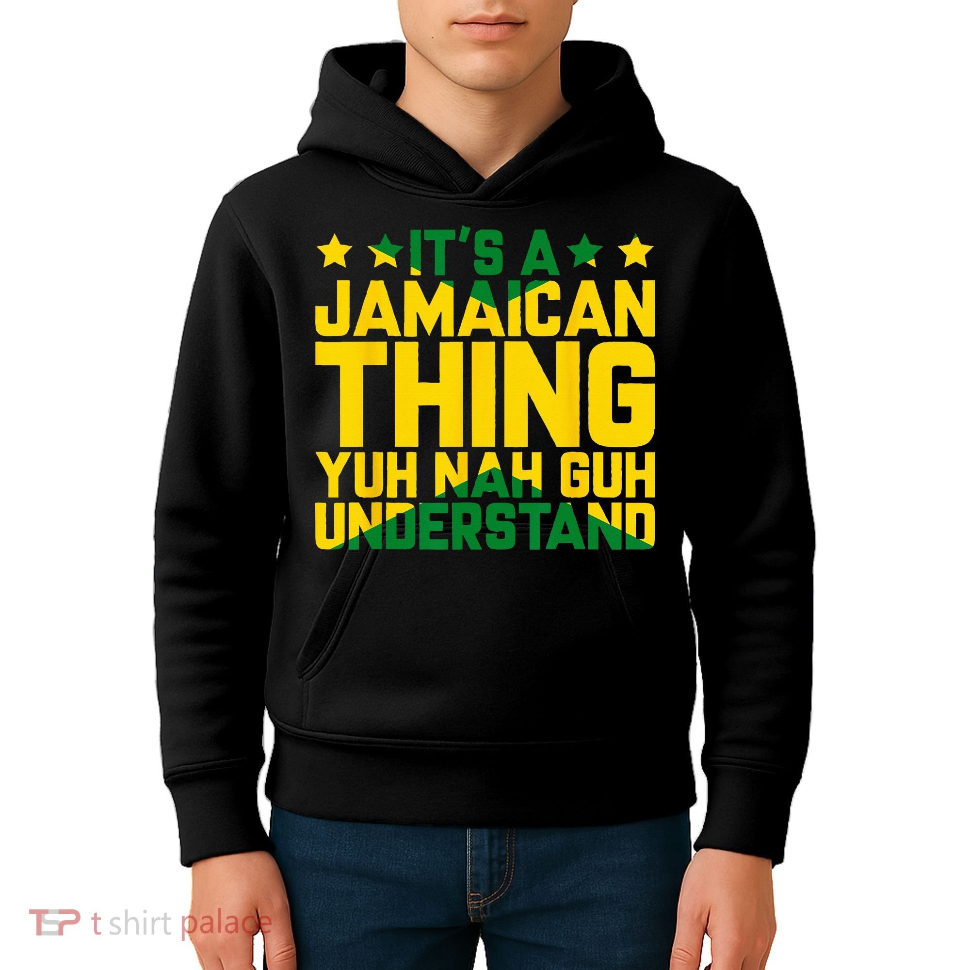 Its A Jamaican Thing Yuh Nah Guh Understand Jamaica Kids Hoodie