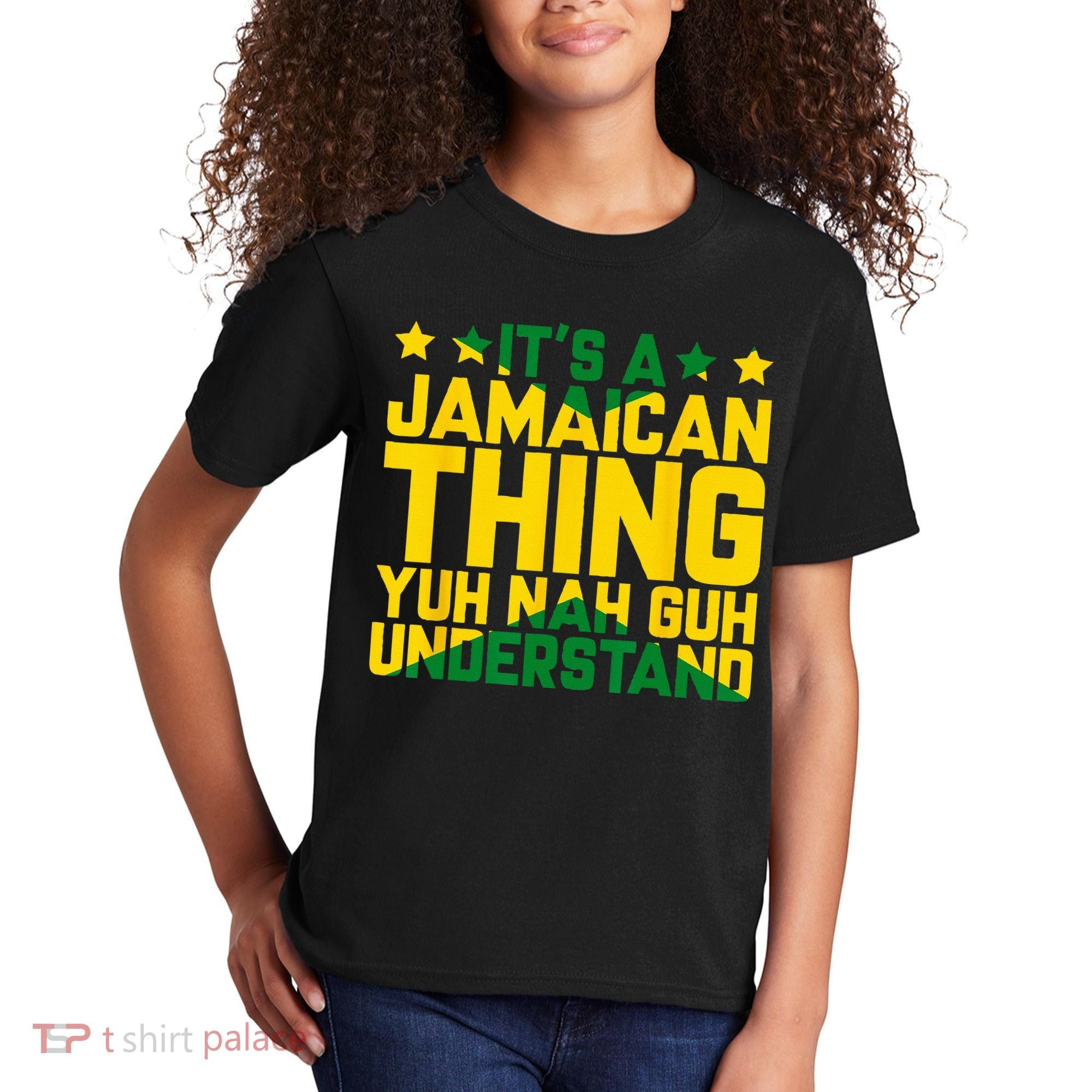 Its A Jamaican Thing Yuh Nah Guh Understand Jamaica Kids T-Shirt