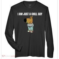 I Am Just A Chill Guy Funny Zone Performance Long-Sleeve T-Shirt thumb 0