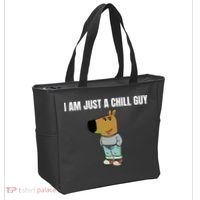 I Am Just A Chill Guy Funny Tote Bag thumb 2
