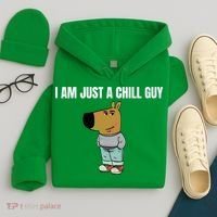 I Am Just A Chill Guy Funny Hoodie thumb 4