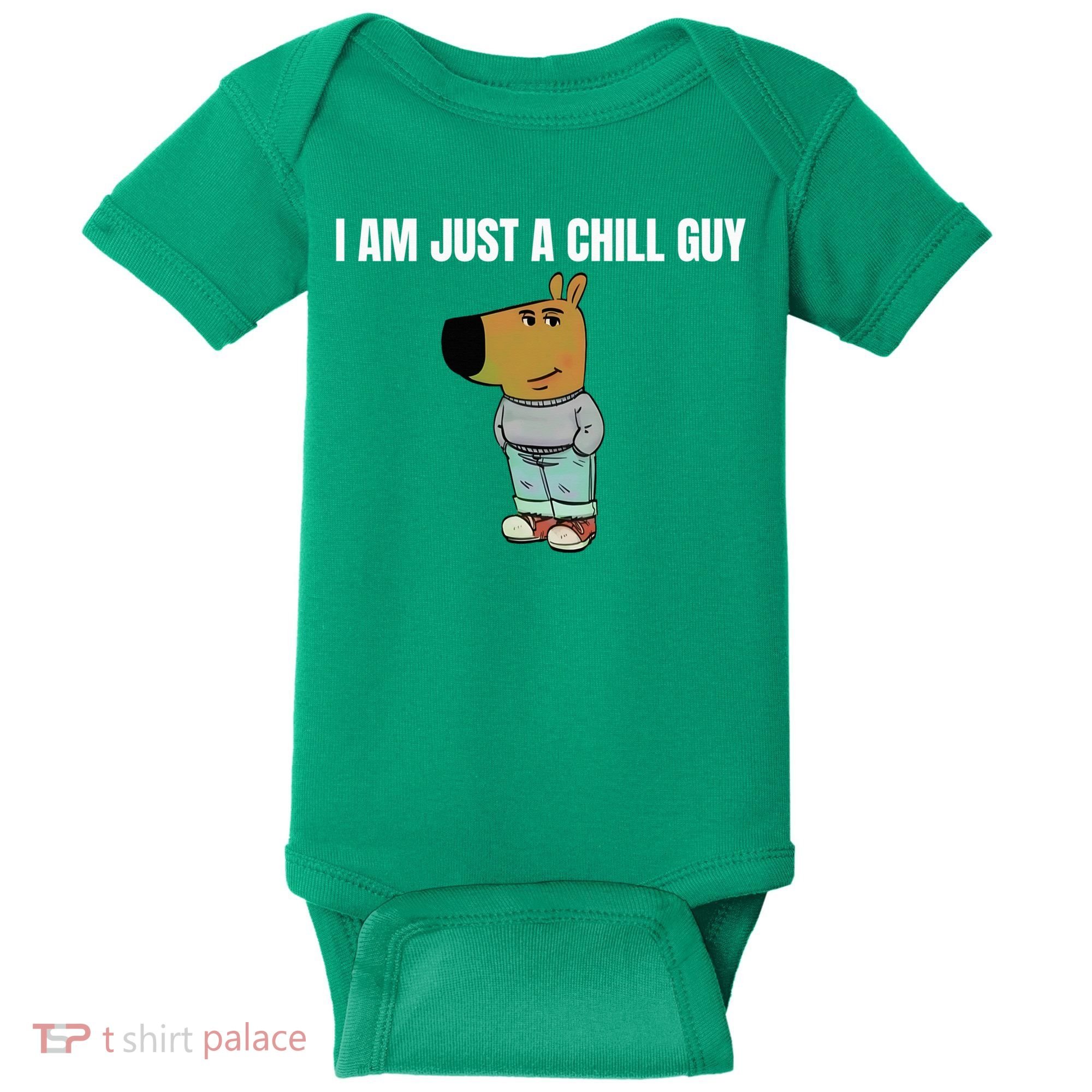 I Am Just A Chill Guy Funny Baby Bodysuit