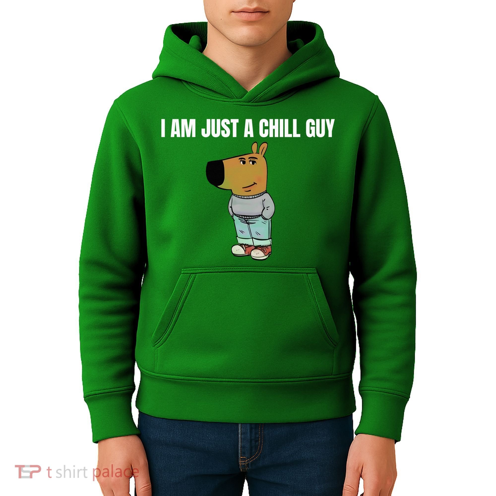 I Am Just A Chill Guy Funny Kids Hoodie