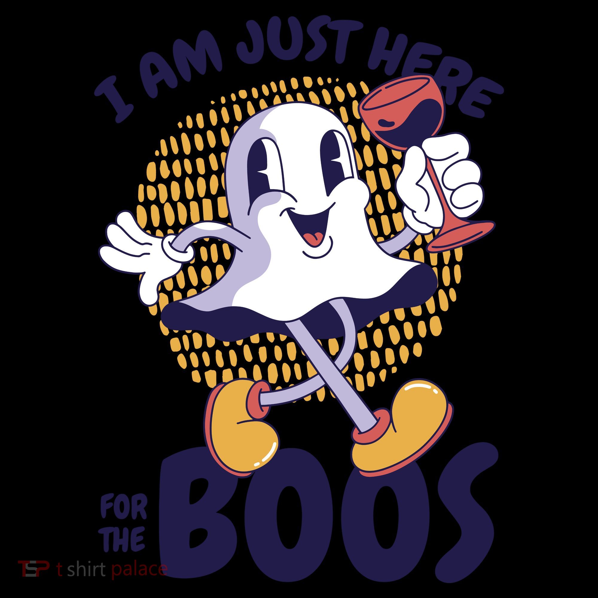 I Am Just Here For The Boos Ghost Coffee Mug
