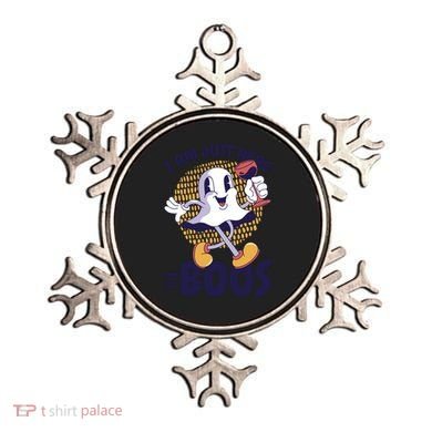 I Am Just Here For The Boos Ghost Ornament