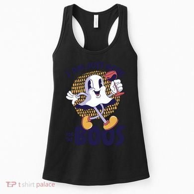 I Am Just Here For The Boos Ghost Women's Tank Top