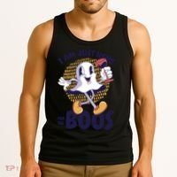I Am Just Here For The Boos Ghost Tank Top thumb 3
