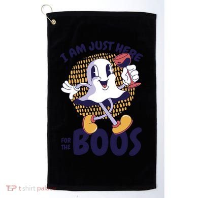I Am Just Here For The Boos Ghost Golf Towel