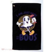 I Am Just Here For The Boos Ghost Golf Towel thumb 0