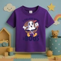 I Am Just Here For The Boos Ghost Toddler T-Shirt thumb 3