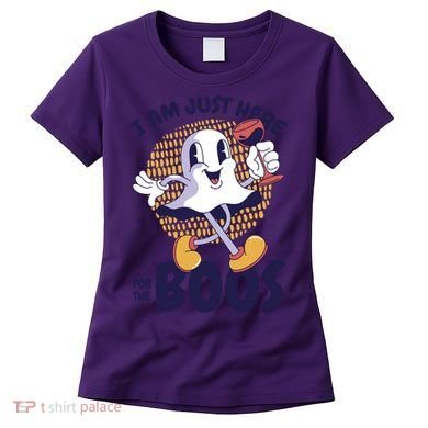 I Am Just Here For The Boos Ghost Women's T-Shirt