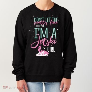 IM A Jet Ski Funny Saying Racing Gift Women's Sweatshirt
