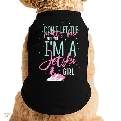 IM A Jet Ski Funny Saying Racing Gift Doggie Tank