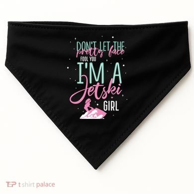 IM A Jet Ski Funny Saying Racing Gift USA-Made Doggie Bandana