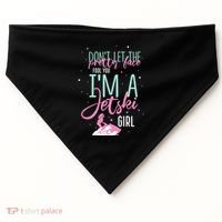IM A Jet Ski Funny Saying Racing Gift USA-Made Doggie Bandana thumb 0