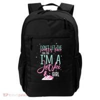 IM A Jet Ski Funny Saying Racing Gift Backpack thumb 0