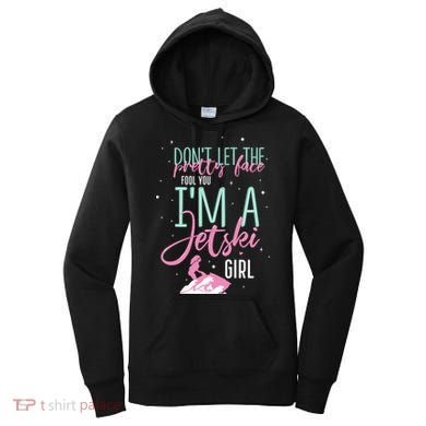 IM A Jet Ski Funny Saying Racing Gift Women's Hoodie