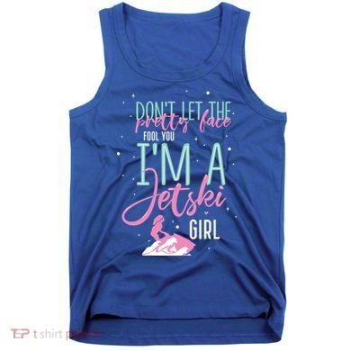 IM A Jet Ski Funny Saying Racing Gift Tank Top