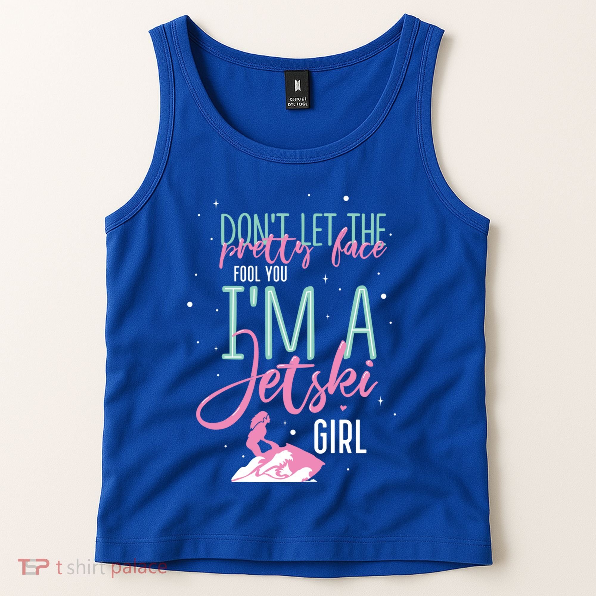 IM A Jet Ski Funny Saying Racing Gift Tank Top