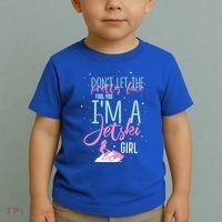 IM A Jet Ski Funny Saying Racing Gift Toddler T-Shirt thumb 2
