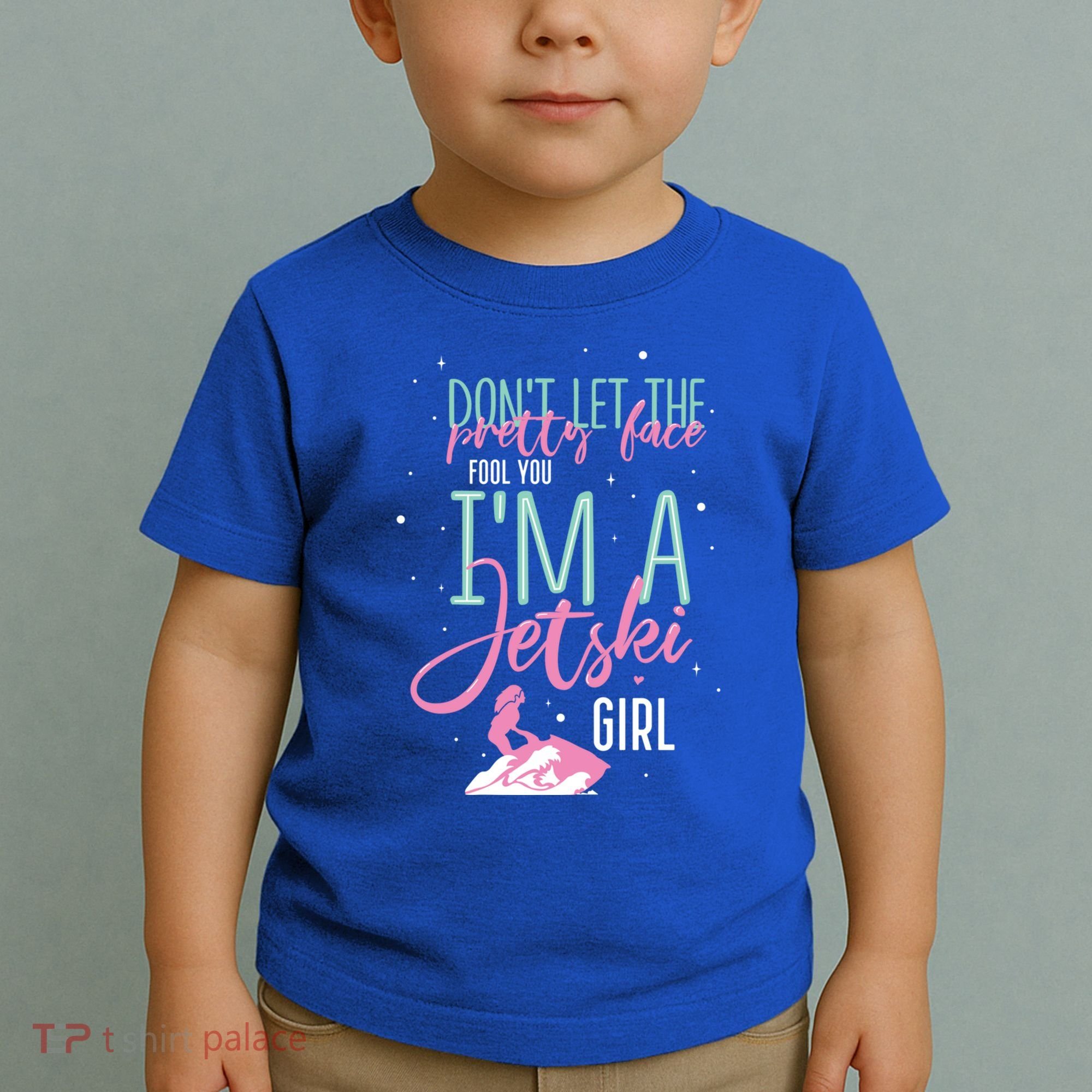 IM A Jet Ski Funny Saying Racing Gift Toddler T-Shirt