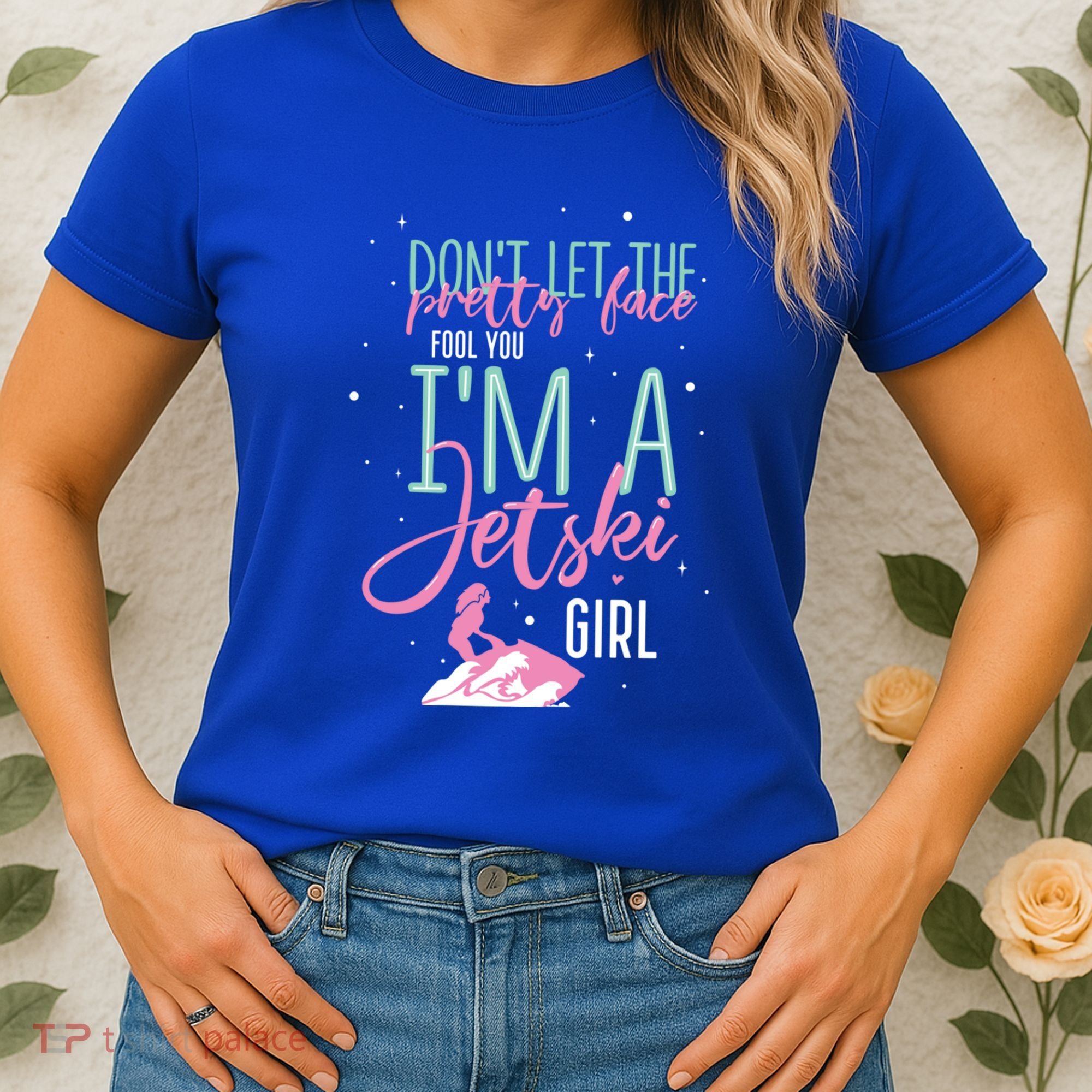 IM A Jet Ski Funny Saying Racing Gift Women's T-Shirt